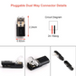 📢📢40% OFF !! ⏰Double-wire Plug-in Connector With Locking Buckle