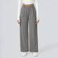🏆2026 New Style 60% OFF💝Women's High Waisted Straight Leg Work Trousers with Side Pockets -✨Smart & Casual Look for Office and Beyond