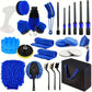 27PCS Car Cleaning Kit for Interior and Exterior Detailing, Professional Detailing Brush Set with Complete Cleaning Tools for Car Care