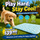 ❄️2026 Summer Hot Sale 49% OFF🧊Bedsure Cooling Thin & Thick Mat for Dogs🐶 – Q-MAX>0.4 Washable Pet Cooling Pad, No Gel, No Electric, Non-Slip Summer Crate Bed for Large Dogs