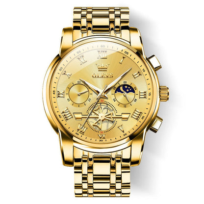 🔥Black-Friday-Mega-Angebot – 50 % Rabatt!🔥Luxury Design Dodecagon Quartz Watch New Multifunctional Men's Wristwatch