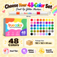 Magic Glitter Outline Markers – Double-Ended Dual-Color Art Pens