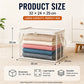 🔥Last Day 50% OFF📦Portable Large Heavy-Duty Thick Plastic Clear Storage Box with Hinged Lid | Home, Travel & Camping
