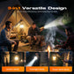 Solar Powered Retractable Camping Light