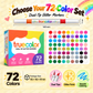 Magic Glitter Outline Markers – Double-Ended Dual-Color Art Pens