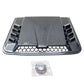 🚗2026 New Black Universal Large Hood Vents - Car Engine Hood Air Vent Scoop for Chevy Silverado, Colorado, Ford F-150/F-250/F-350, Dodge Ram 1500/2500/3500 (Automotive Exterior Decoration Accessory)