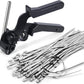🔥 304 Stainless Steel Zip Tie Kit | 4X Stronger Than Plastic | 49% OFF Pro Tool!