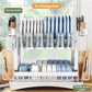 🔥 50% OFF & Free Shipping 🔥 Premium 2-Tier Dish Rack – Maximize Drying Space, Sleek Stainless Steel, Stylish Kitchen Upgrade ✨🏠