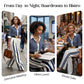 🥳SUMMER HOT SALE🥳💞50K+ SOLD!💥Free Shipping 🔥 Women's Striped Shirt & Wide-Leg Pants 2-Piece Set