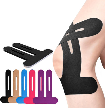 🎁 50% OFF NOW! 🏃 Precut Kinesiology Tape for Knees – Precut strips, strong adhesion & flexible support – Pain relief & stability for sports & daily life 💪