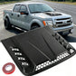 🚗2026 New Black Universal Large Hood Vents - Car Engine Hood Air Vent Scoop for Chevy Silverado, Colorado, Ford F-150/F-250/F-350, Dodge Ram 1500/2500/3500 (Automotive Exterior Decoration Accessory)