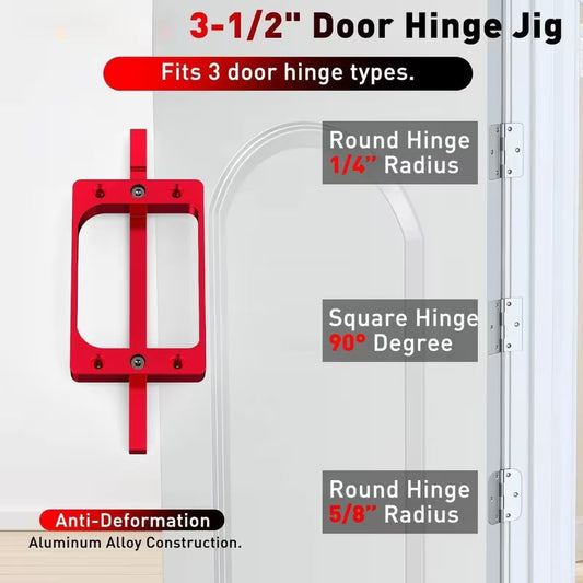 Door Hinge Jig for Door and Jamb