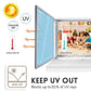 🪟 50% OFF NOW! 🔒 Window Peeping Proof Sticker – One-Way Privacy, UV Protection & Easy Application 🏠