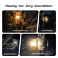 Solar Powered Retractable Camping Light