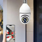 💡【Wireless WiFi Light Bulb Camera】— Turn it off and it's a light bulb; turn it on and it's your personal security guard—a guardian hidden within the light! 🔒✨