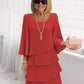 💃Women's Tiered Ruffle Dress with Flared Sleeves