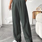 🏆2026 New Style 60% OFF💝Women's High Waisted Straight Leg Work Trousers with Side Pockets -✨Smart & Casual Look for Office and Beyond