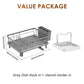 Kitchen Dish Rack with 360° Rotating Spout