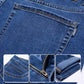 📢📢50% OFF !! ⏰Men's Elastic High Waist Straight Leg Jeans – Stretch Cotton, Breathable, Classic Fit ✨