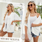 🧥 LIMITED-TIME 57% OFF! ✨ 2026 Stylish Flowy Short Sleeve Cardigan – Lightweight, Breezy, Versatile Layering Piece 🌸