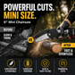 🔧6-inch Cordless Mini Chainsaw with 2 Batteries
