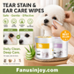 💧Natural Plant-Based Cleaning Wipes for Pet Eyes and Ears