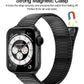 Bamboo Loopback Stainless Steel Band For Apple Watch