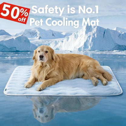 ❄️2026 Summer Hot Sale 49% OFF🧊Bedsure Cooling Thin & Thick Mat for Dogs🐶 – Q-MAX>0.4 Washable Pet Cooling Pad, No Gel, No Electric, Non-Slip Summer Crate Bed for Large Dogs