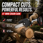 🔧6-inch Cordless Mini Chainsaw with 2 Batteries