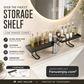 🔥50% Off Limited Time！💦Say Goodbye To Messy & Limescale‑Stained Desktops 🔥Over-the-Faucet Sink Organizer Shelf