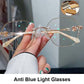🎁New arrival 49% OFF💥Women's Synthetic Diamonds Rimless Anti Blue Light Glasses