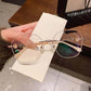 🎁New arrival 49% OFF💥Women's Synthetic Diamonds Rimless Anti Blue Light Glasses