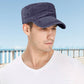 🧢 50% OFF !  Fashionable Comfortable and Breathable Flat-Top Cap – Lightweight, adjustable & perfect for streetwear, daily wear or sunny days ☀️