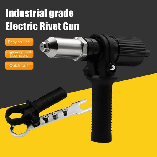 📢📢70 %  OFF !! ⏰Pneumatic Core-pulling Electric Drill Rivet Machine