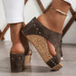💐50% OFF ! Orthopedic Wedge Sandals – Arch Support & All-Day Comfort 🌸👣【Limited Offer】