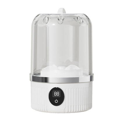 ⏳🔥LIMITED-TIME 50% OFF! ⏰🎁Free your hands🥰Wireless Charging Mini Washing Machine🌀