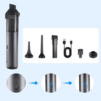 🚗 60% OFF NOW! ⚡ High Power Handheld Cordless Car Vacuum Cleaner – Strong Suction, Wet/Dry Use & Portable for Car/Home 🧹
