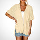 🧥 LIMITED-TIME 57% OFF! ✨ 2026 Stylish Flowy Short Sleeve Cardigan – Lightweight, Breezy, Versatile Layering Piece 🌸