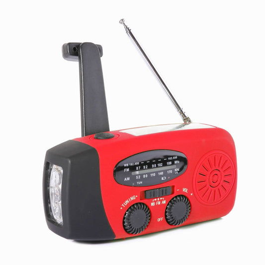 🔥2026 New Arrivals: 55% Off for Limited Time!🔥 Multifunctional Portable Solar Emergency Radio