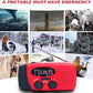 🔥2026 New Arrivals: 55% Off for Limited Time!🔥 Multifunctional Portable Solar Emergency Radio