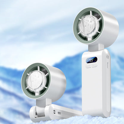 🥳2026 HOT SALE🥳💞50K+ SOLD!🔋🧊 50% OFF! Portable Ice Cooling Fan – Adds ice for extra cold air. 3 speeds, long battery. Stay cool during British heatwaves. A summer essential. 👵✨