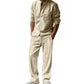 ✨New Arrival✨Men's Casual Breathable Shirt and Trousers  Set