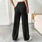 🏆2026 New Style 60% OFF💝Women's High Waisted Straight Leg Work Trousers with Side Pockets -✨Smart & Casual Look for Office and Beyond