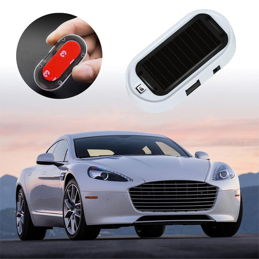 📢📢Only £ 4.99！！ ⏰ Solar Anti-Theft LED Flashing Lamp