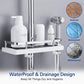 Bathroom Pole Shower Storage Rack Holder🔥