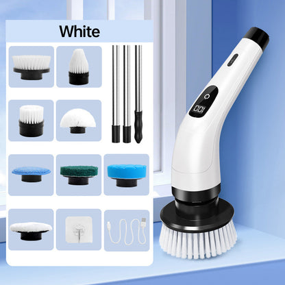 📢📢50% OFF !!!⏰9-IN-1 Electric Cleaning Brush