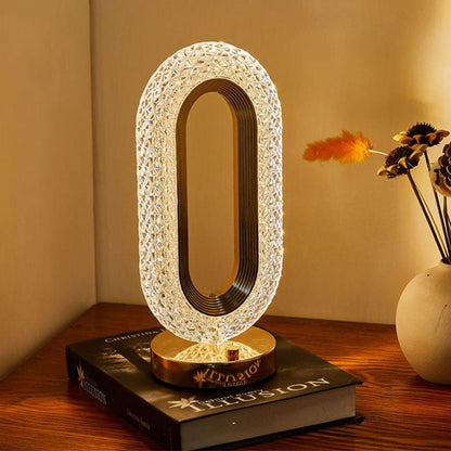 🥳SUMMER HOT SALE🥳💞50K+ SOLD!💥49% OFF! 🔥✨Rechargeable Luxury Crystal LED Night Light Lamp