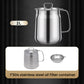 🥳2026 HOT SALE🥳💞50K+ SOLD!♻️🧑‍🍳 50% OFF! Multi‑Function Stainless Steel Oil Filter Container – Large capacity, reusable filter. Saves oil, keeps cooking clean & healthy. A kitchen must‑have! 🔥✨