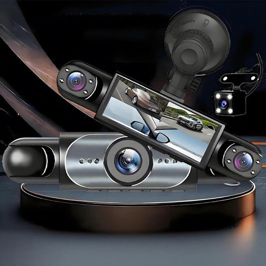 🔈🔈60% OFF!🚗🔥24-hour park guard dashcam with night vision – 1080P HD, 360° view & automatic loop recording! 📹