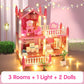 📢📢56% OFF!!⏰DIY Luminous Princess Castle Dollhouse